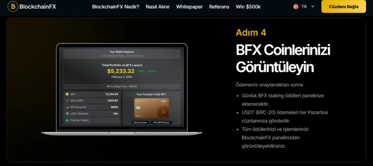 Adım 4: Ödülleri Takip Edin ve Tokenlerinizi Talep Edin