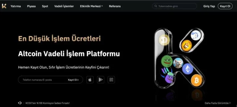 KCEX – Spot İşlemler İçin En İyi Kripto Platformu