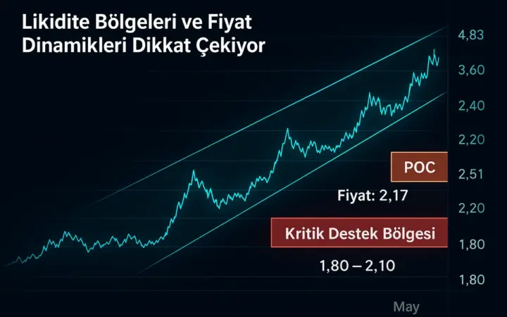 SUI, Kritik 2,10–1,80 Dolar Aralığına Döndü – Likidite Yeni Bir Yükselişi Tetikler mi?