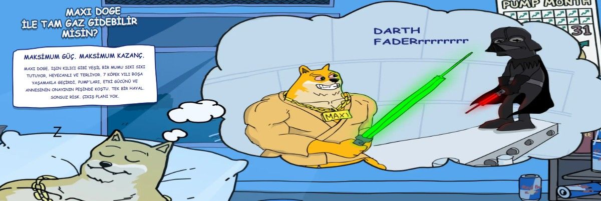 Maxi Doge ana sayfası