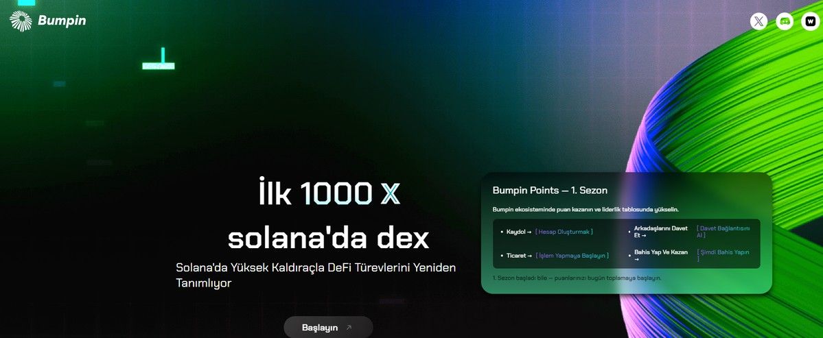 1000x kaldıraçlı en iyi kripto borsaları-BumpinTrade