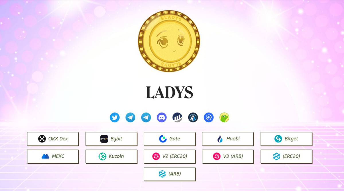 Milady Meme Coin (LADYS), ethereum tabanlı en iyi meme coinler arasında