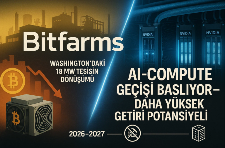 Bitfarms, Bitcoin Madenciliğini Azaltıp Yapay Zekâ İşlem Merkezlerine Odaklanıyor
