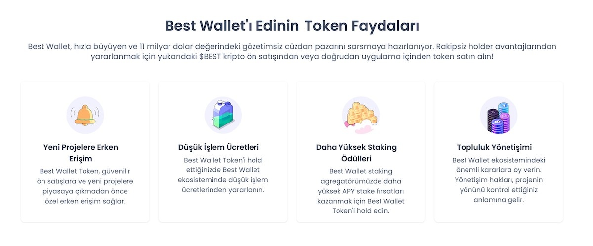 Best Token faydaları