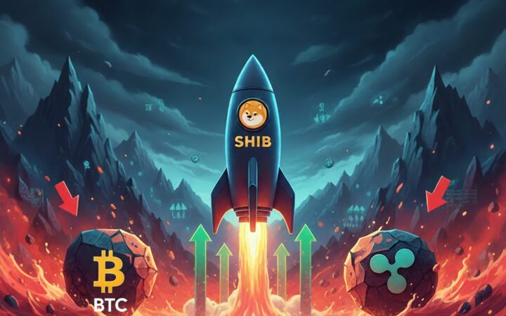Kripto Çalkantısı: SHIB Yükseliyor, BTC ve XRP Düşüyor mu?