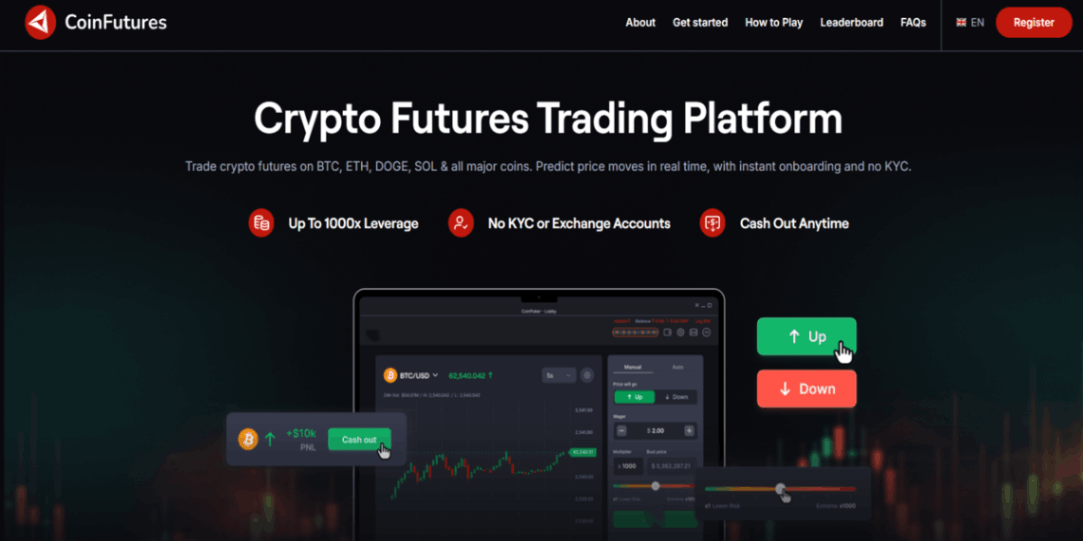 KYC’siz Simüle Bitcoin Vadeli İşlemler - CoinFutures