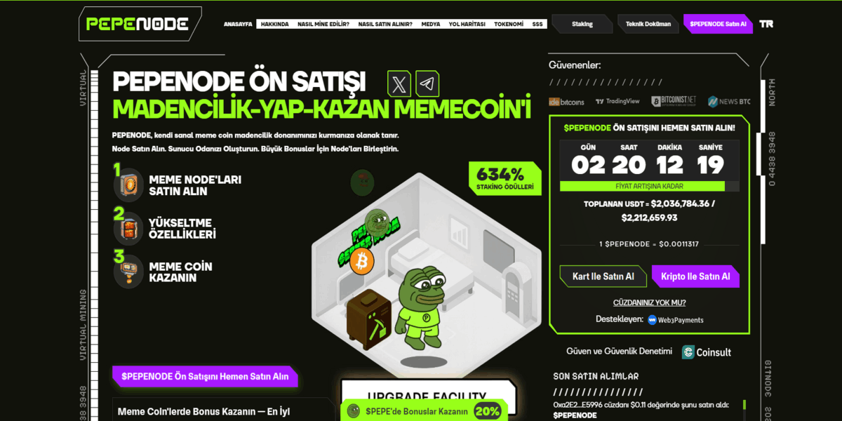 en iyi Ethereum tabanlı meme coinler - PepeNode