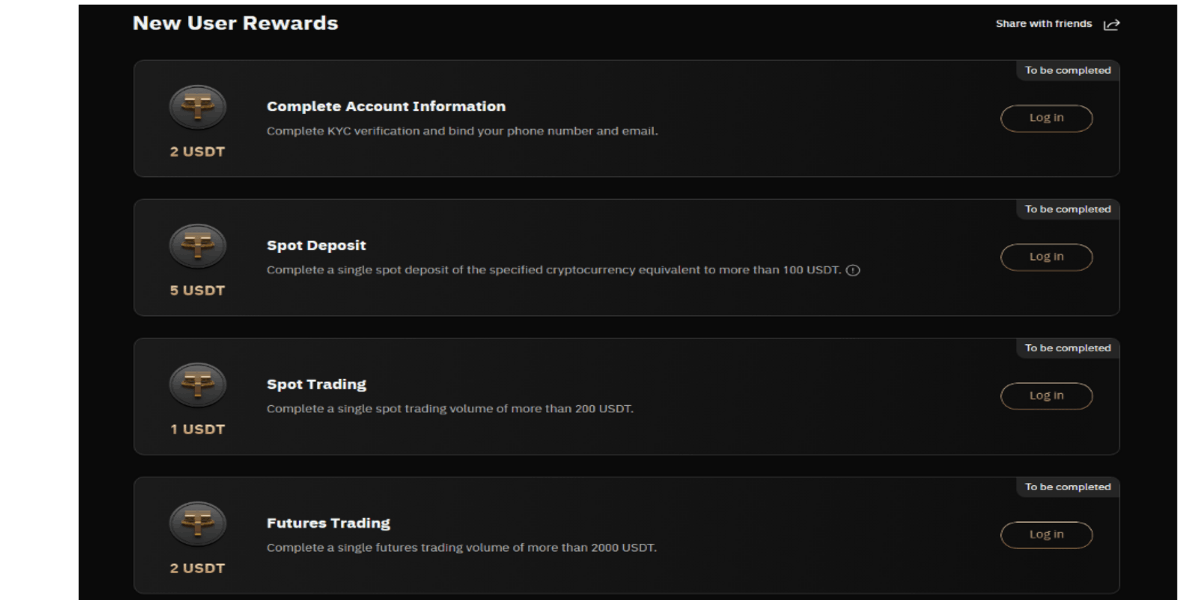 kayıt olunca para veren borsalar - KCEX