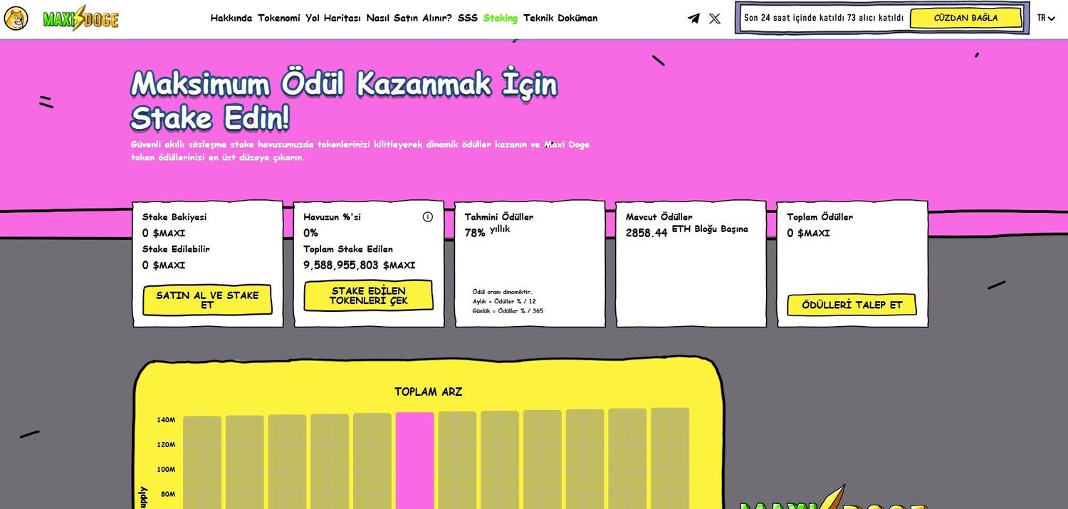 En iyi projeli coinler arasında yer alan MAXI analizi