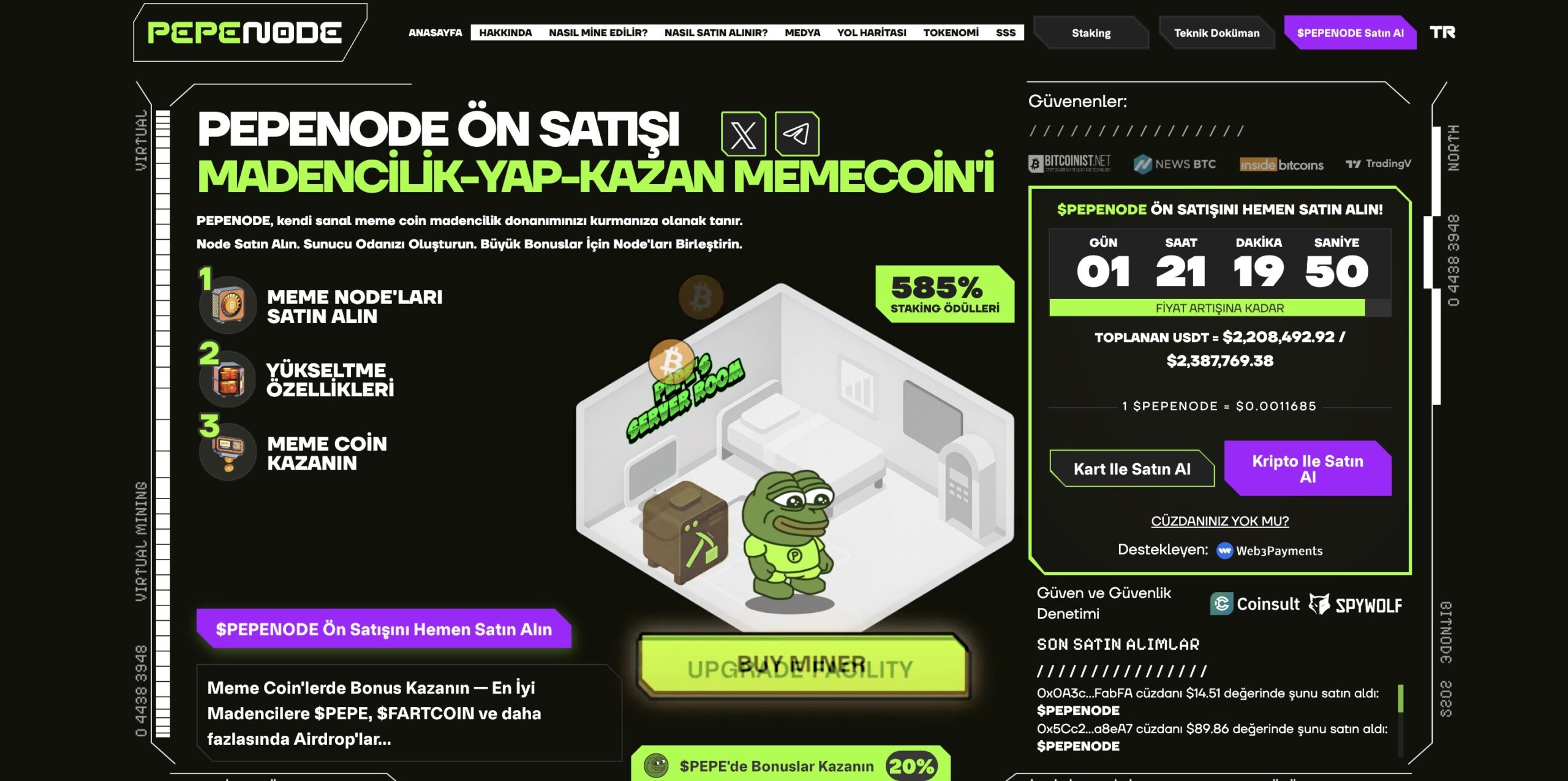 en ucuz coinler- pepenode