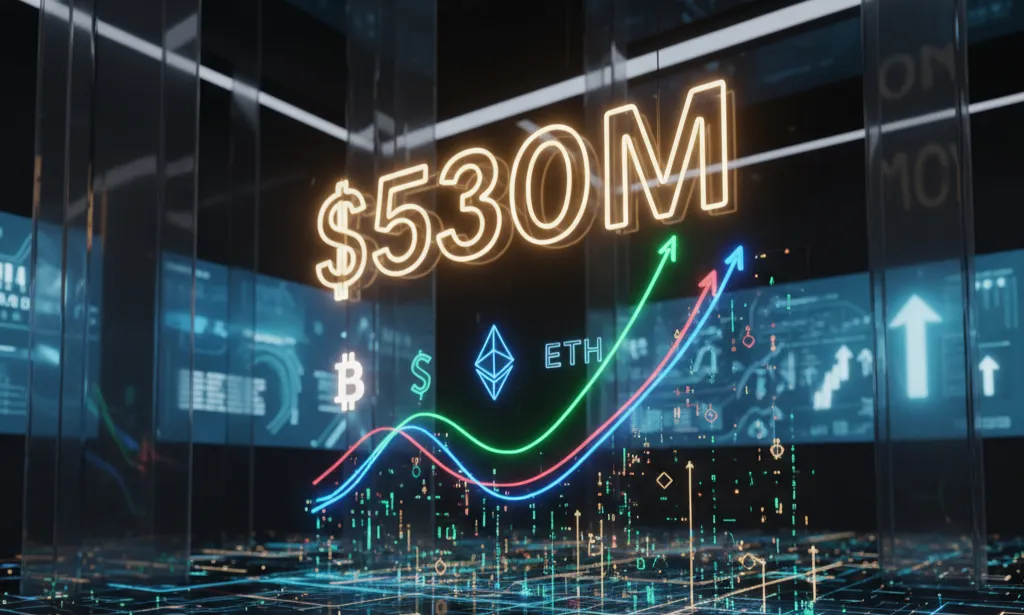 Bitcoin, Ethereum ve Solana ETF’lerine 530 Milyon Dolar Akışı