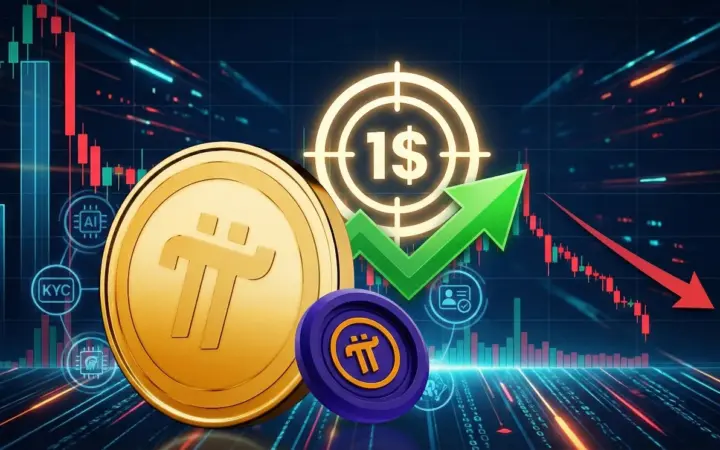Analist Pi Coin İçin 1$ Hedefini Savunuyor: Düşüşe Rağmen Pi Network Mainnet ile Mümkün Mü?