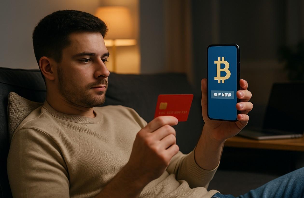 Kredi kartı ile kripto para satın alma işlemi