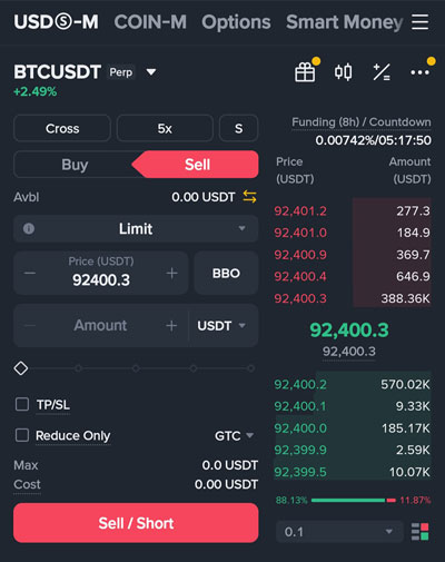 Binance vadeli işlemler adımları
