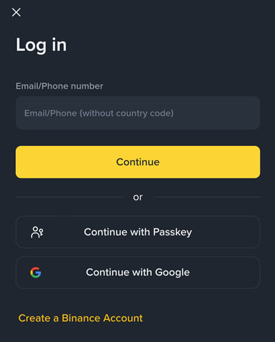 Binance vadeli işlemler hesabı açma