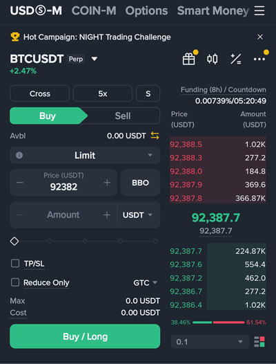 Binance vadeli işlemler nasıl yapılır?