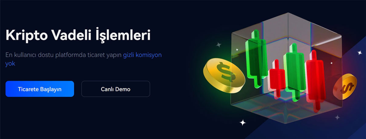 Margex - kripto vadeli işlem borsası