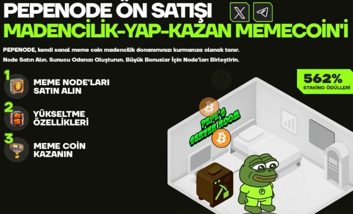 PepeNode 2,3 Milyon Dolar Topladı – ICO’nun Son 30 Gününde 100x Potansiyeli Sunan Mine-to-Earn Coin’i Kaçırmayın
