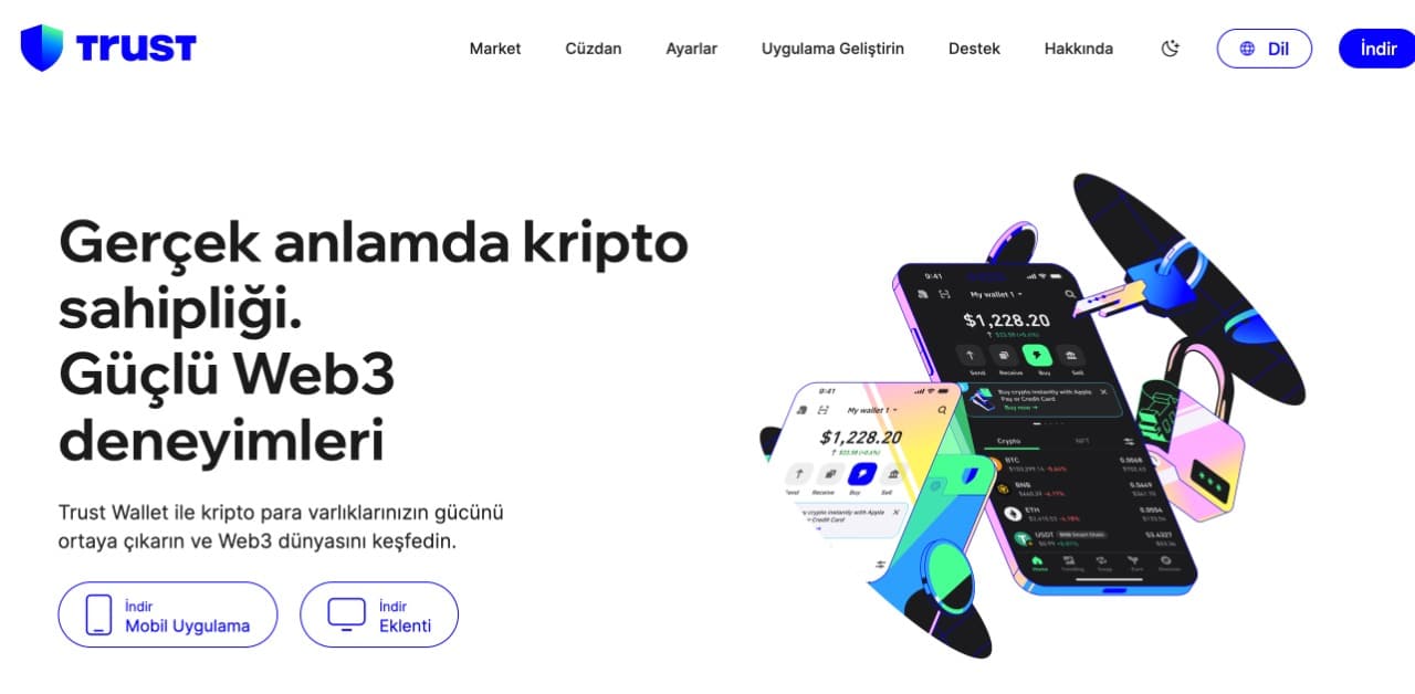 trust wallet - en iyi anonim kripto cüzdanları