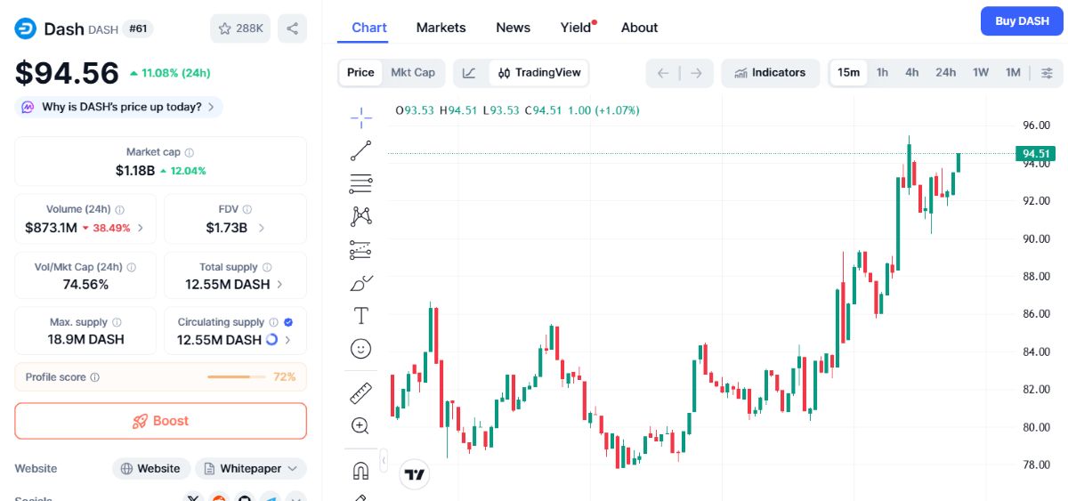 Dash 16 OCAK FİYATI