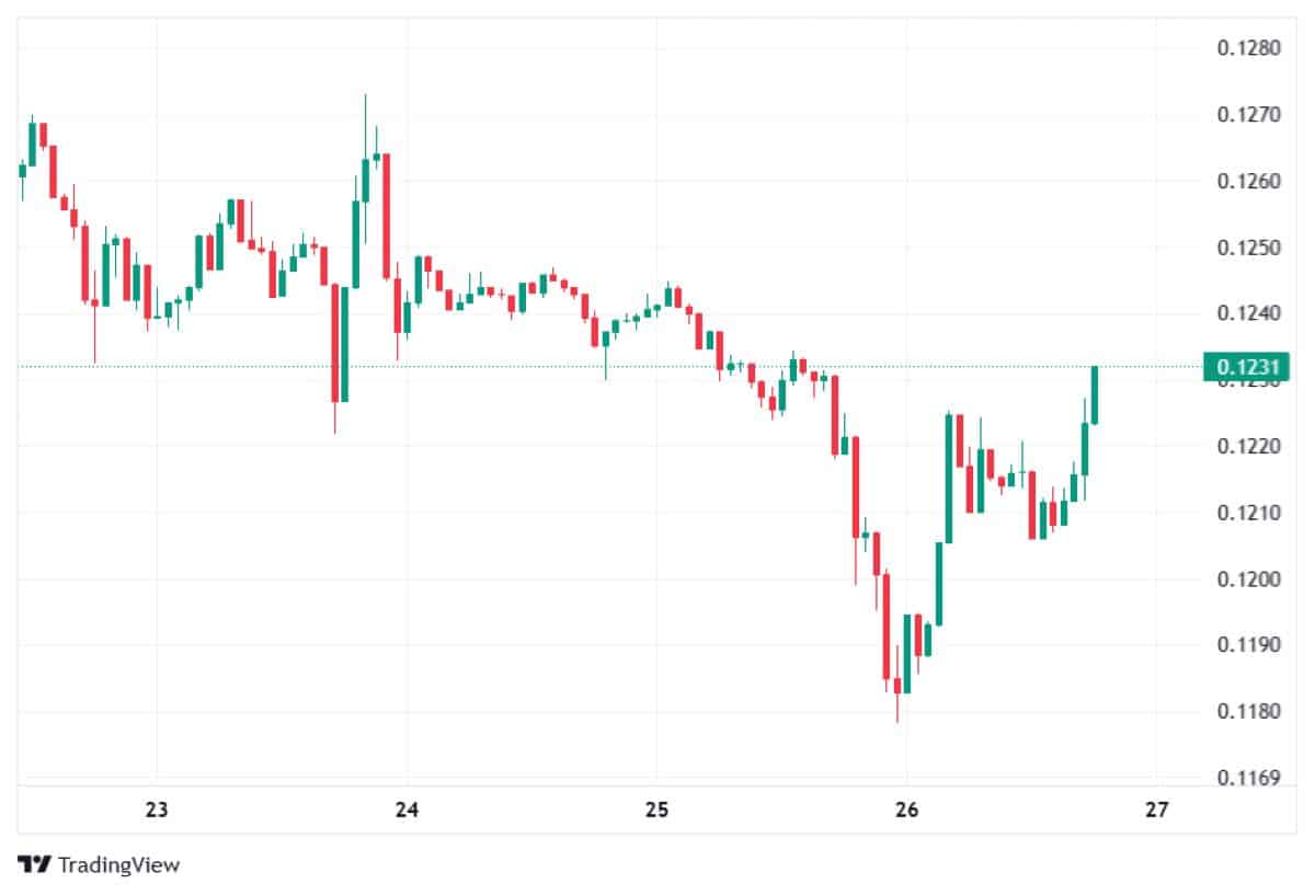 DOGE 26 Ocak 2026 FİYATI
