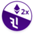 Index Coop - ETH 2x Flexible Leverage Index Icon