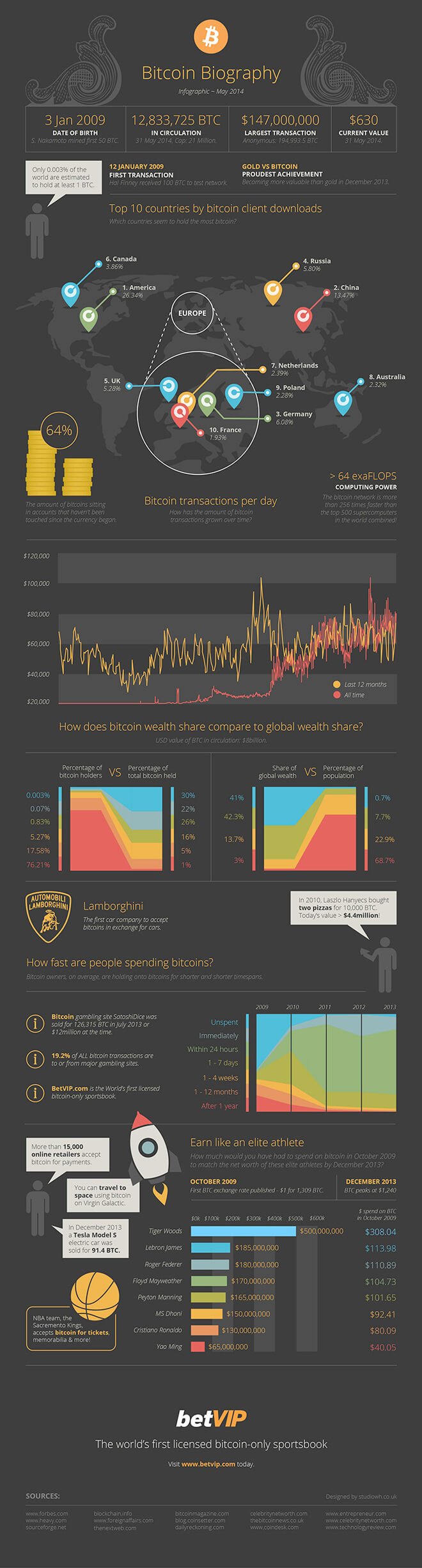 Bitcoin Biography [Infographic]