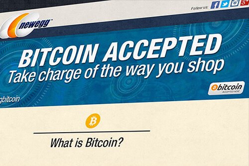 Retail Giant Newegg Now Accepts Bitcoin Payment