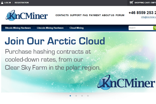KnCMiner Launches Cloud Mining Service at Arctic Bitcoin Mine