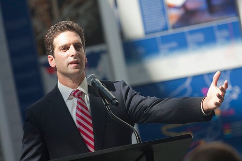Benjamin Lawsky, the man who has been at the center of the bitcoin regulation firestorm, is reported to be weeks from relinquishing his post. Photo: Stony Brook University/Flickr