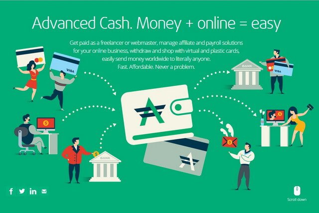 Photo: Advanced cash