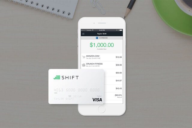Coinbase Teams Up with Shift Payments for Bitcoin Debit Card
