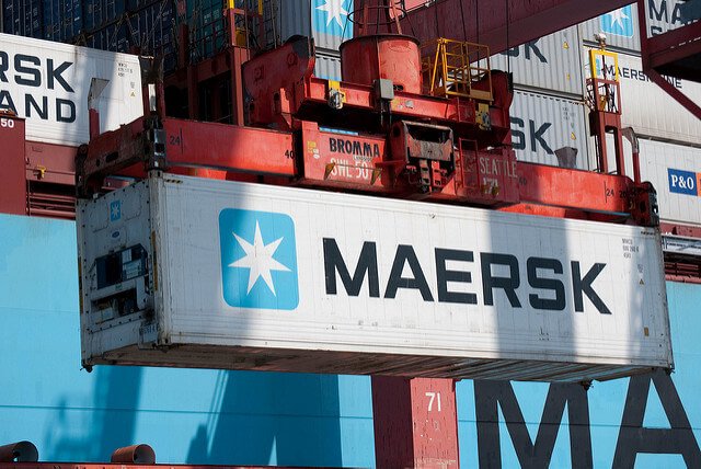 Maersk Partners with IBM to Apply Blockchain Tech to Container Shipping