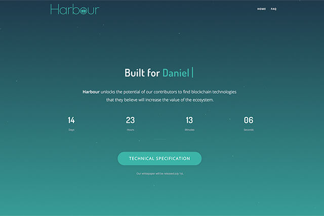 DAO Platform Harbour Announces Official Launch, Releases Technical Specifications