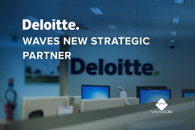 Deloitte and Blockchain Platform Waves Became Strategic Partners