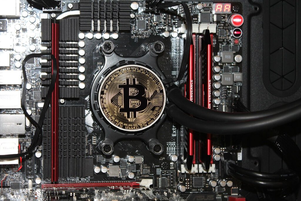 bitcoin mining chip