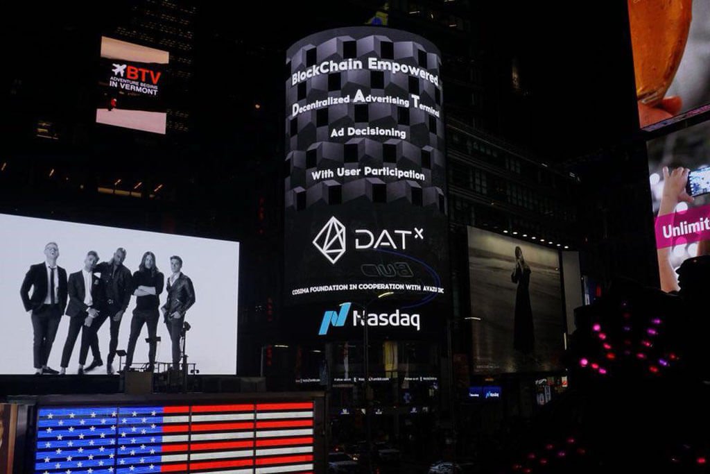 Blockchain-based Advertising Solution DATx Succeed in its First Token Sale