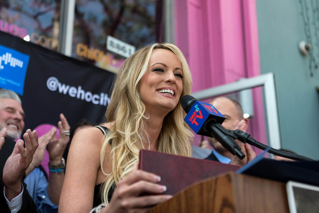 Porn Star Stormy Daniels Adds VIT Token to Her Website