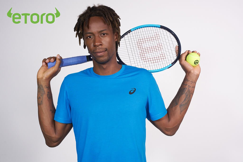 French Tennis Star Monfils Turns to Cryptos Receiving Sponsorship from eToro Platform