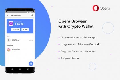 Opera to Launch First Browser with Native Crypto Wallet