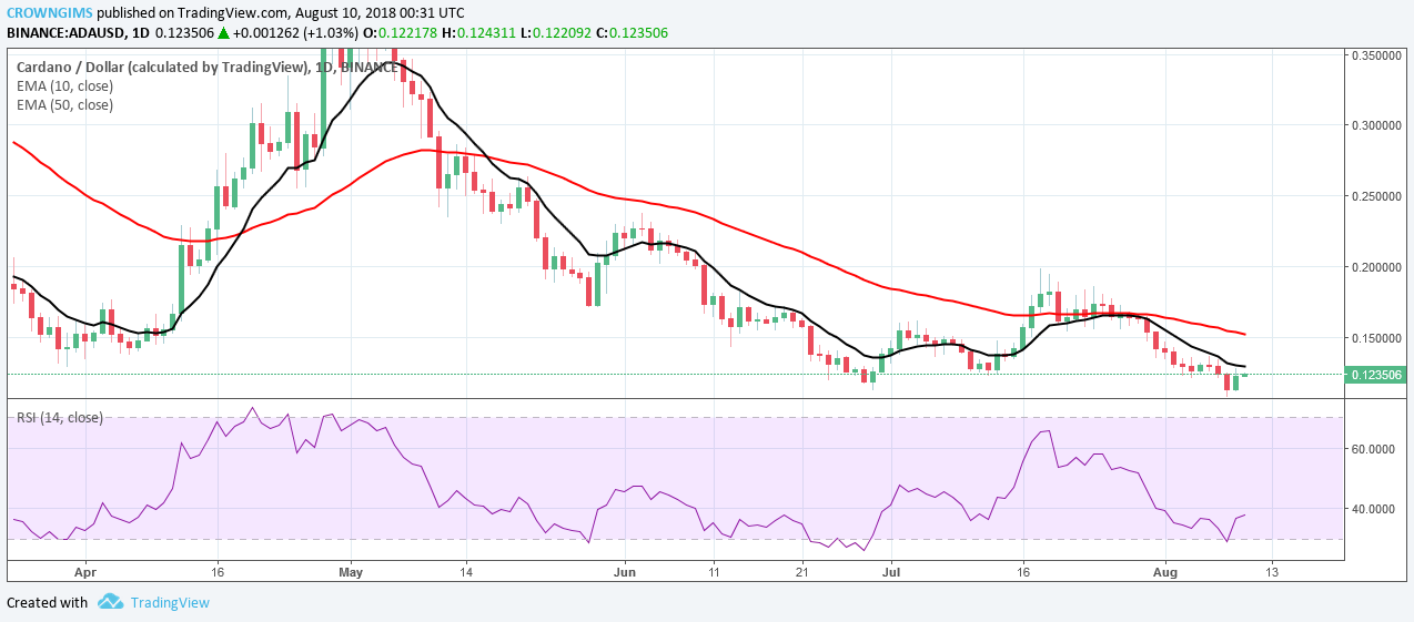 Cardano (ADA) Price Analysis: Trends of August 10-16, 2018