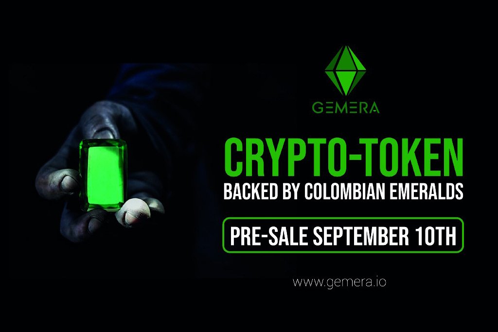 Colombian Emerald-Backed Crypto-Token GEMERA Announces Pre-Sale Launch