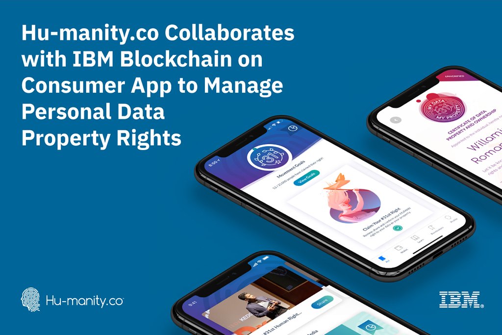 IBM and Hu-manity.co Join Hands to Manage Blockchain-based Property Rights for Personal Data