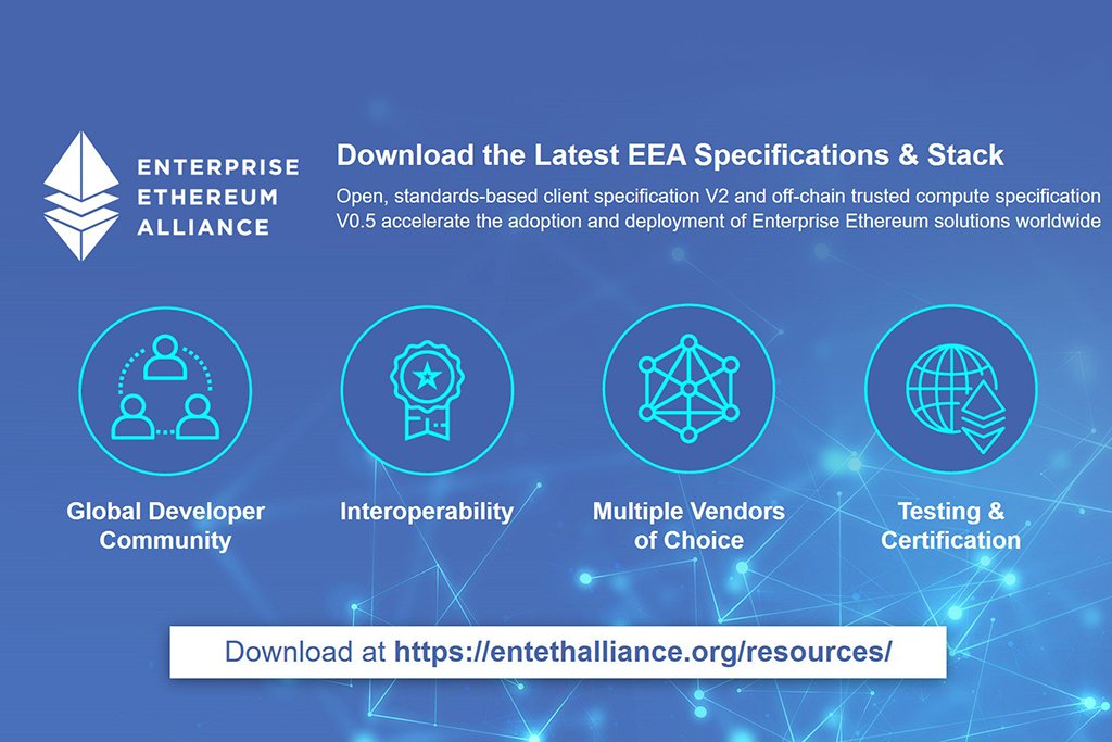 Enterprise Ethereum Alliance Targets Greater Interoperability, Releases New Set of Specs