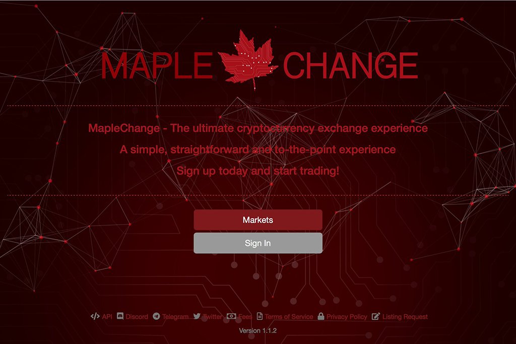 Canadian Crypto Exchange MapleChange Gets Hacked, All the Funds Gone