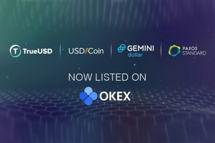 OKEx Cryptocurrency Exchange Adds Support for Four USD-Pegged Stablecoins