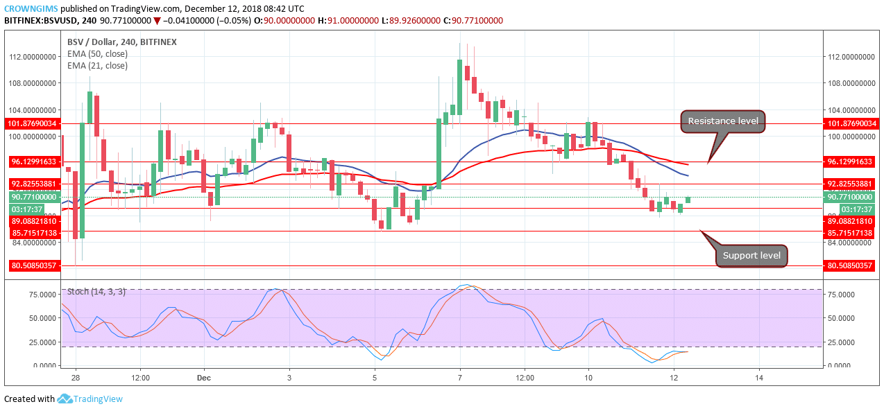 Bitcoin SV Price Analysis: BSV/USD Trends of December 12–18