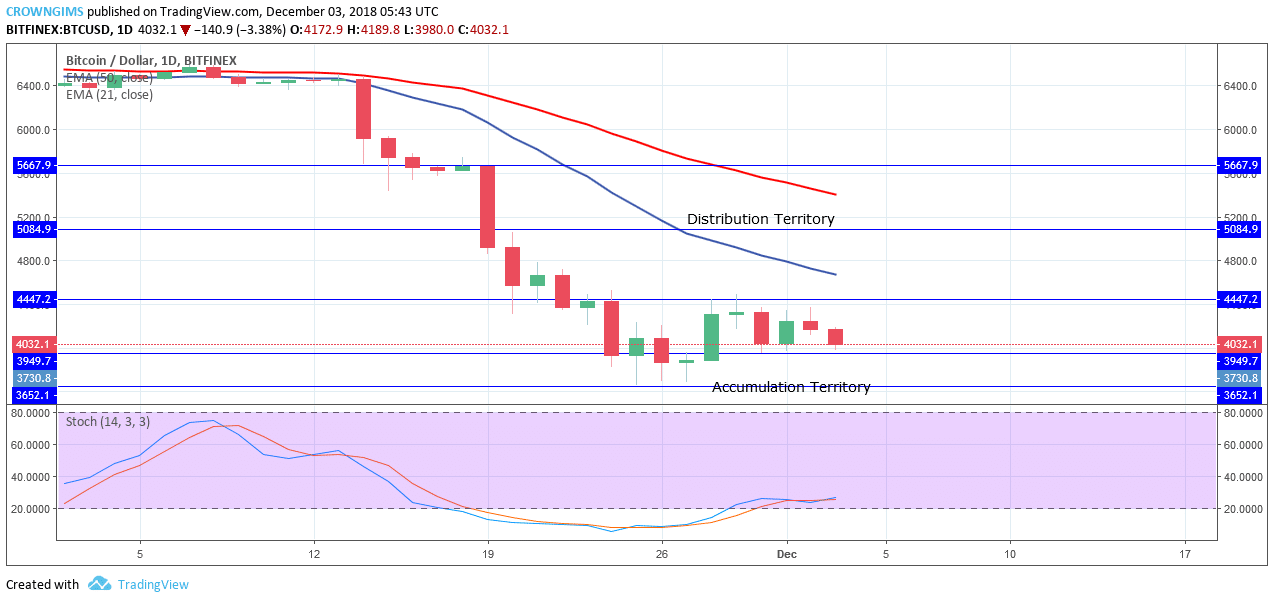 Bitcoin Distribution Chart