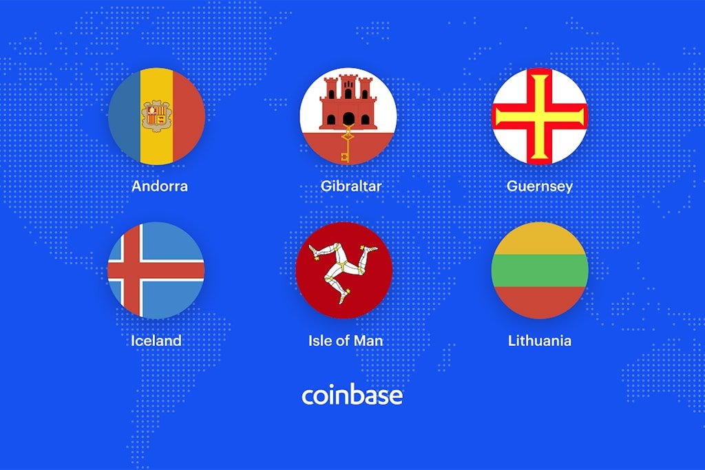 Coinbase Announces Rollout in Six New European Markets