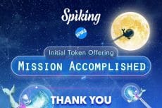 Spiking’s Initial Token Offering is Successfully Completed